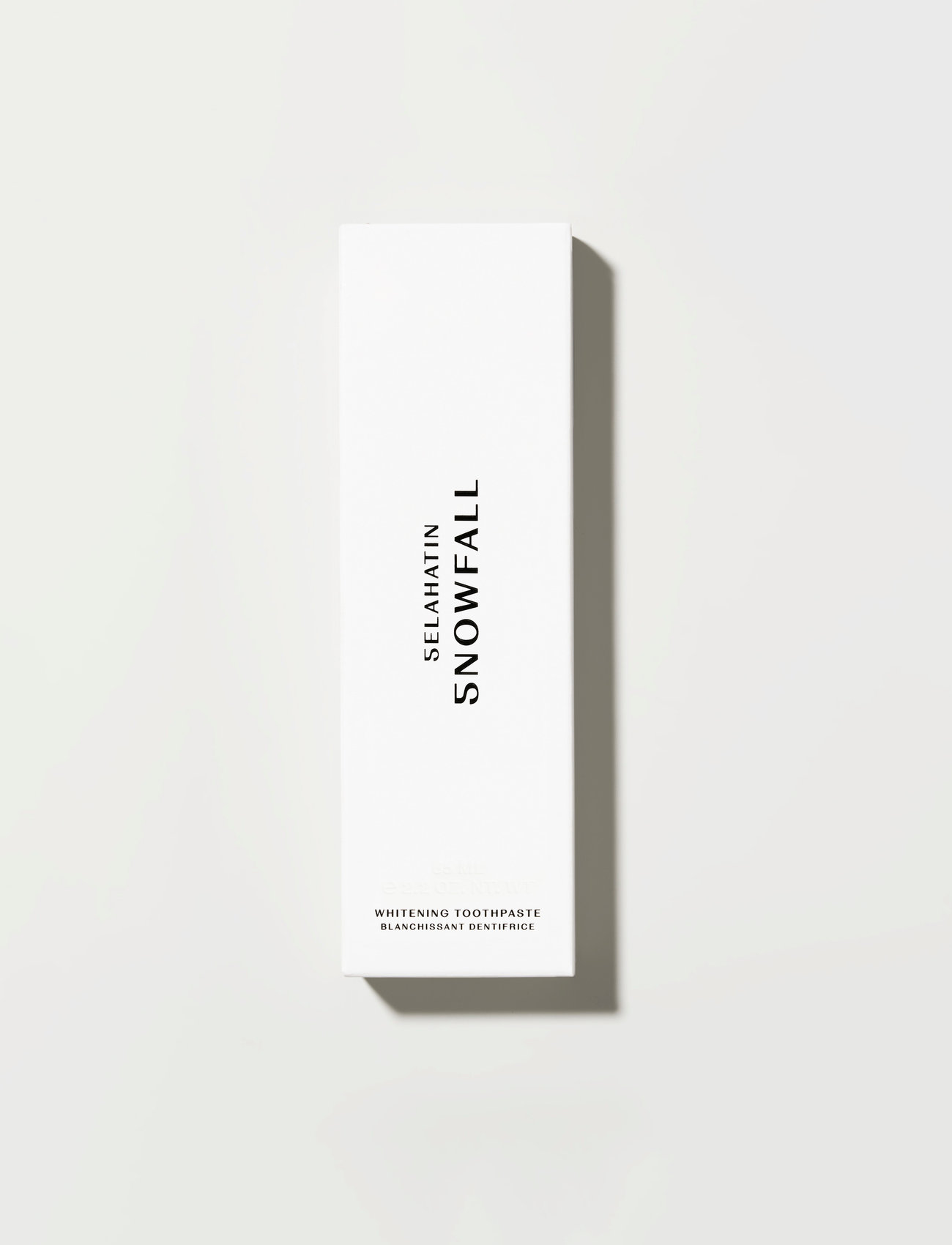 Selahatin Snowfall - Whitening Toothpaste, 65 ml, White, Mundhygiejne > Tandpasta, Dame