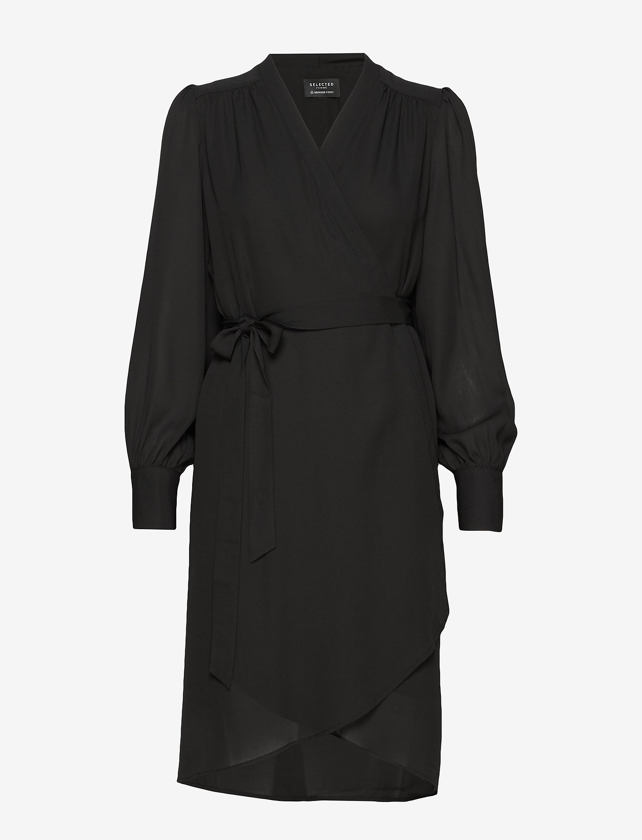 selected femme wrap dress