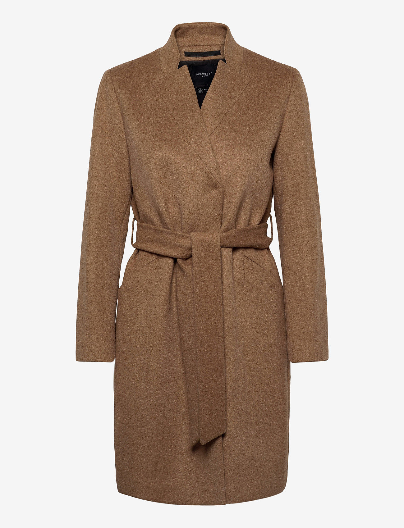 Slfmella Wool Coat B Noos (Tigers Eye) (1899 Kr) - Selected Femme ...