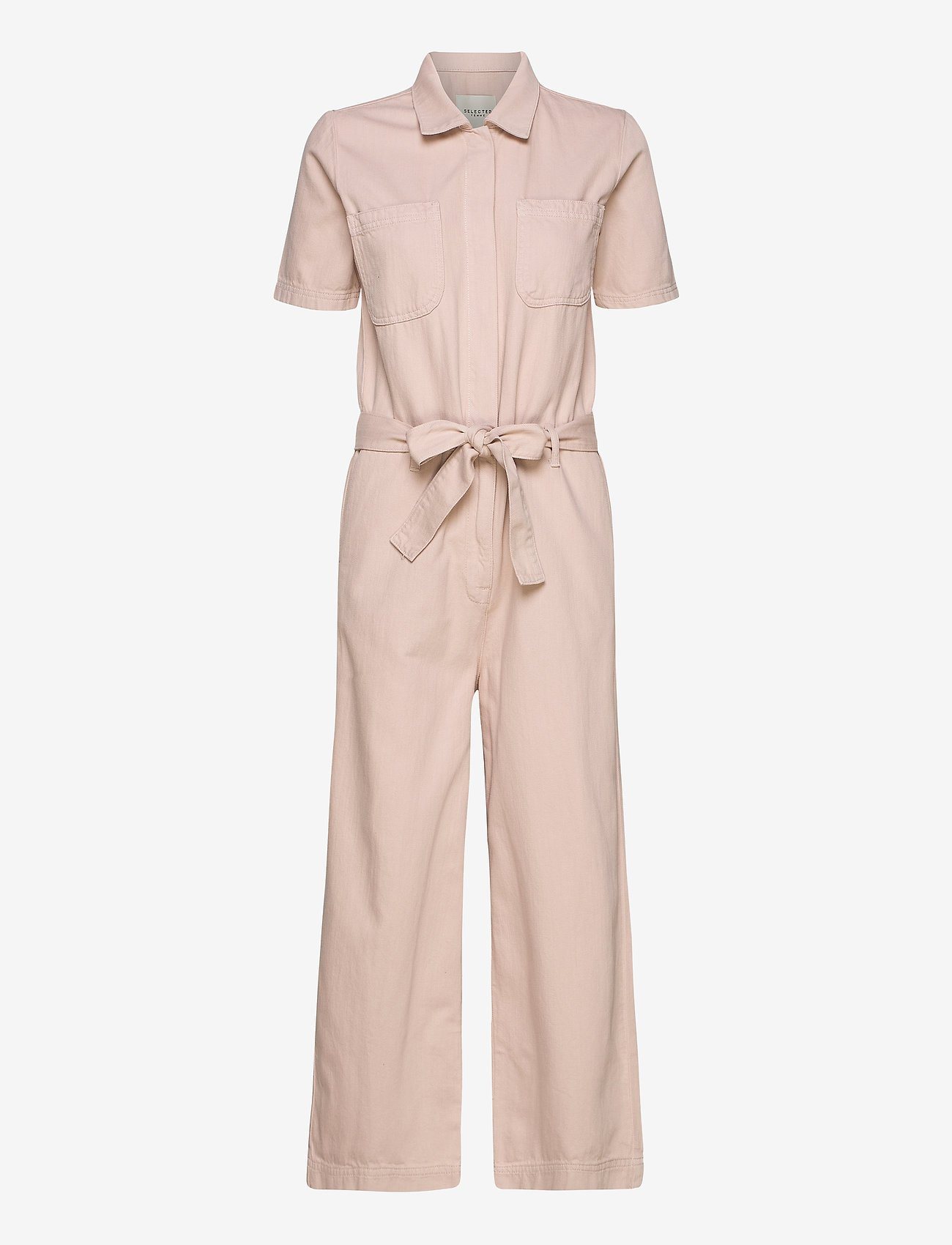 selected femme denim jumpsuit