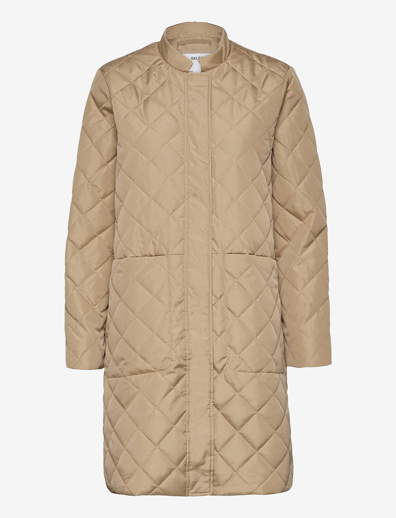 Femme Slffillipa Quilted Coat Quiltede | Boozt.com