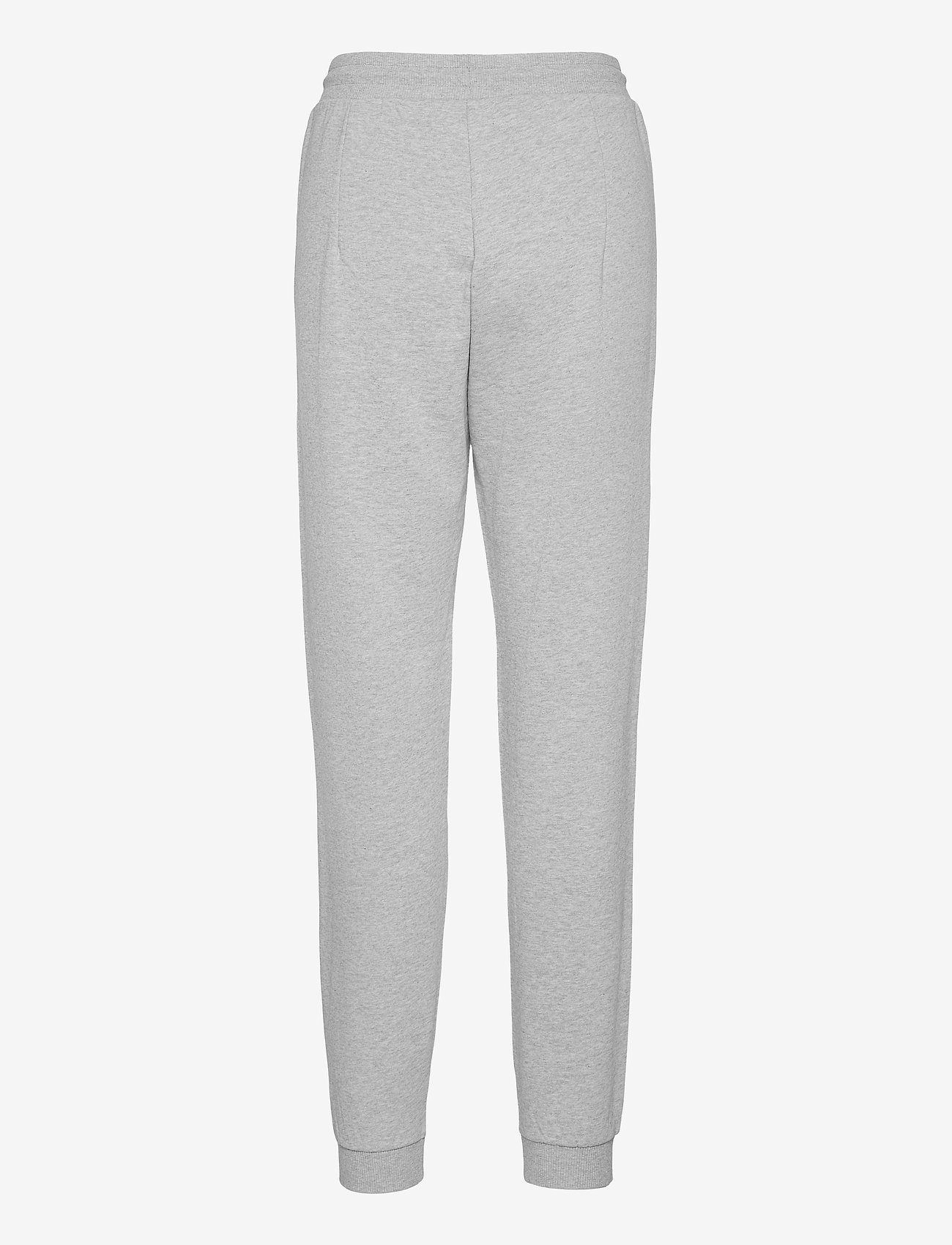 Selected Femme - SLFSTASIE MW SWEAT  PANT - rõivad - light grey melange - 1