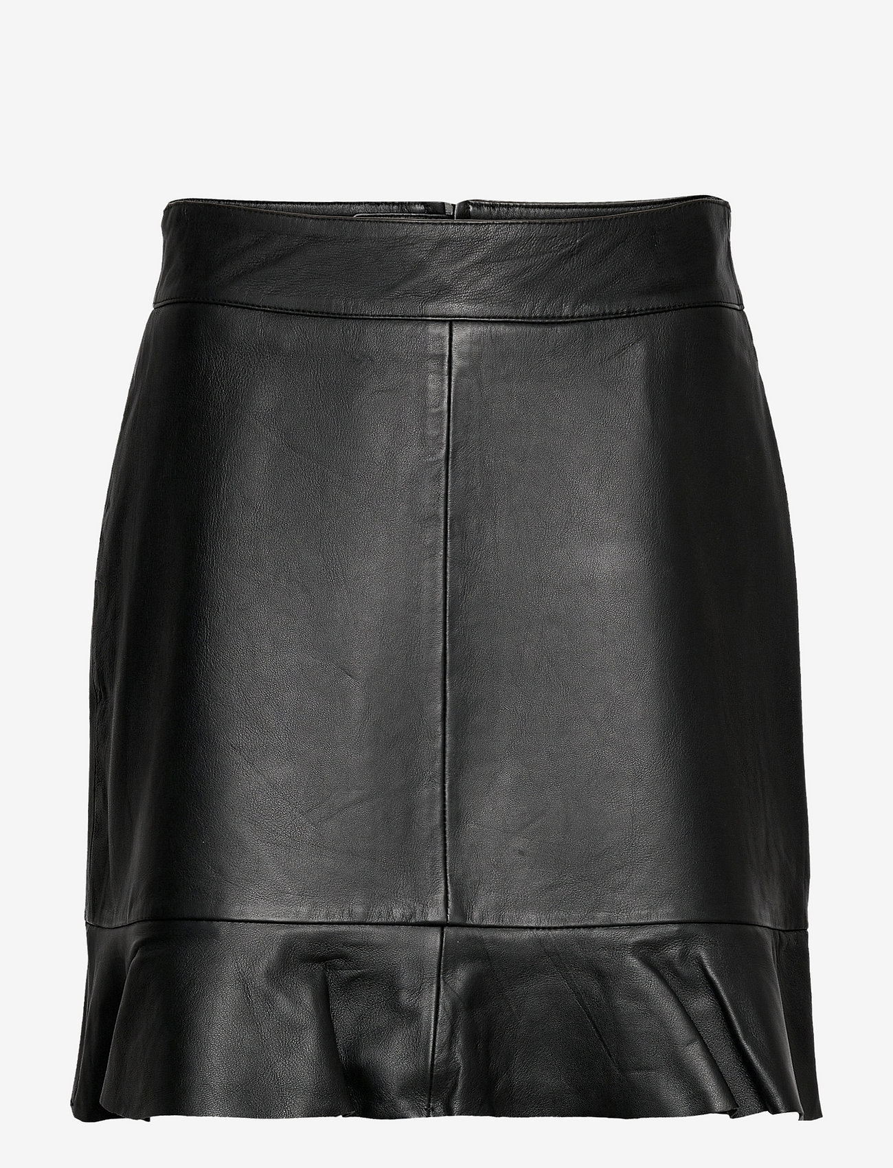 Selected Femme Slfkim Mwhort Leatherkirt - Short skirts | Boozt.com