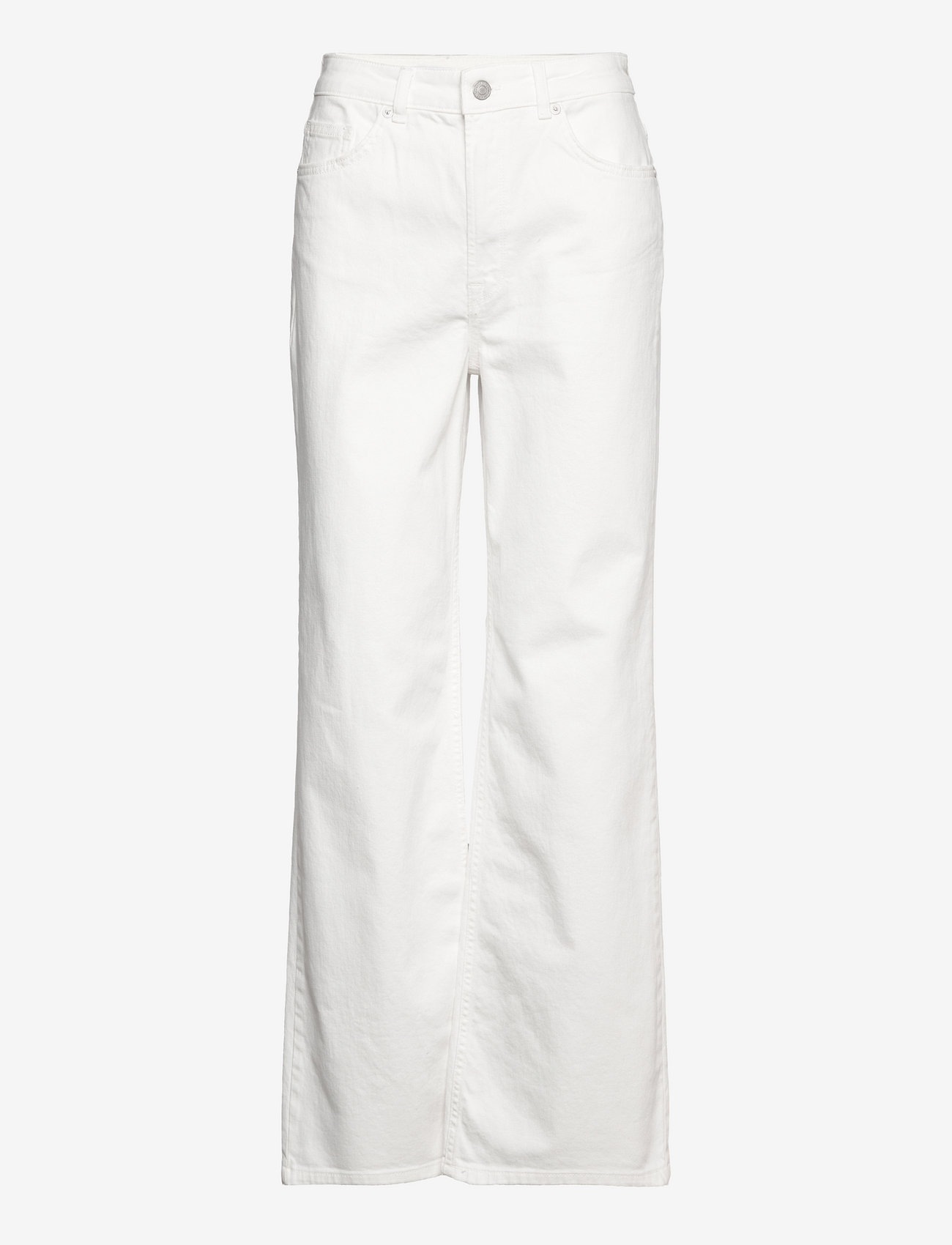 Long Wide Snow White Jeans U 