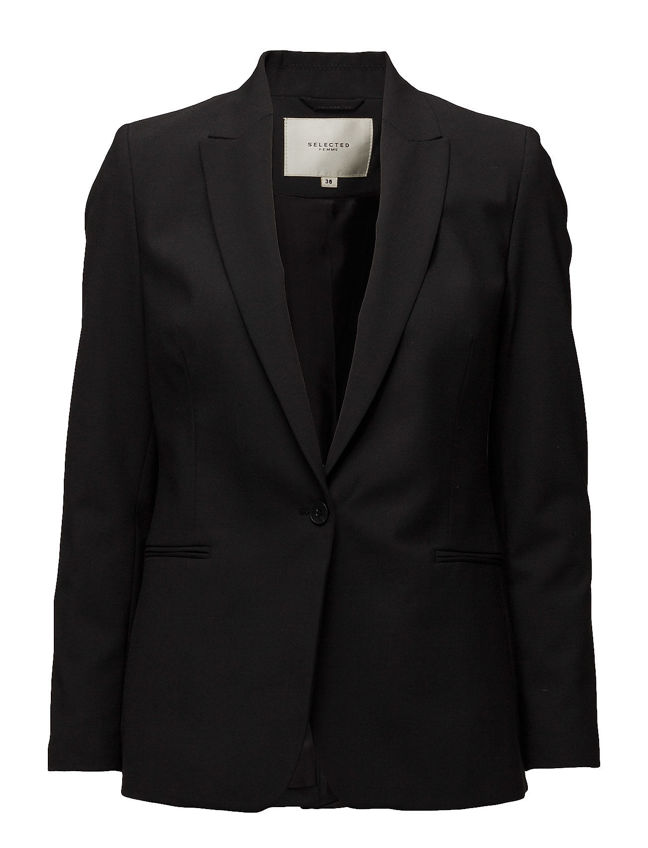 Slfpila Pino Long 1 But 2 Blz Black Noos Blazer Colbert Zwart Selected Femme selected femme kopen in de aanbieding Slfpila Pino Long 1 But 2 Blz Black Noos Blazer Colbert Zwart Selected Femme selected femme kopen in de aanbieding