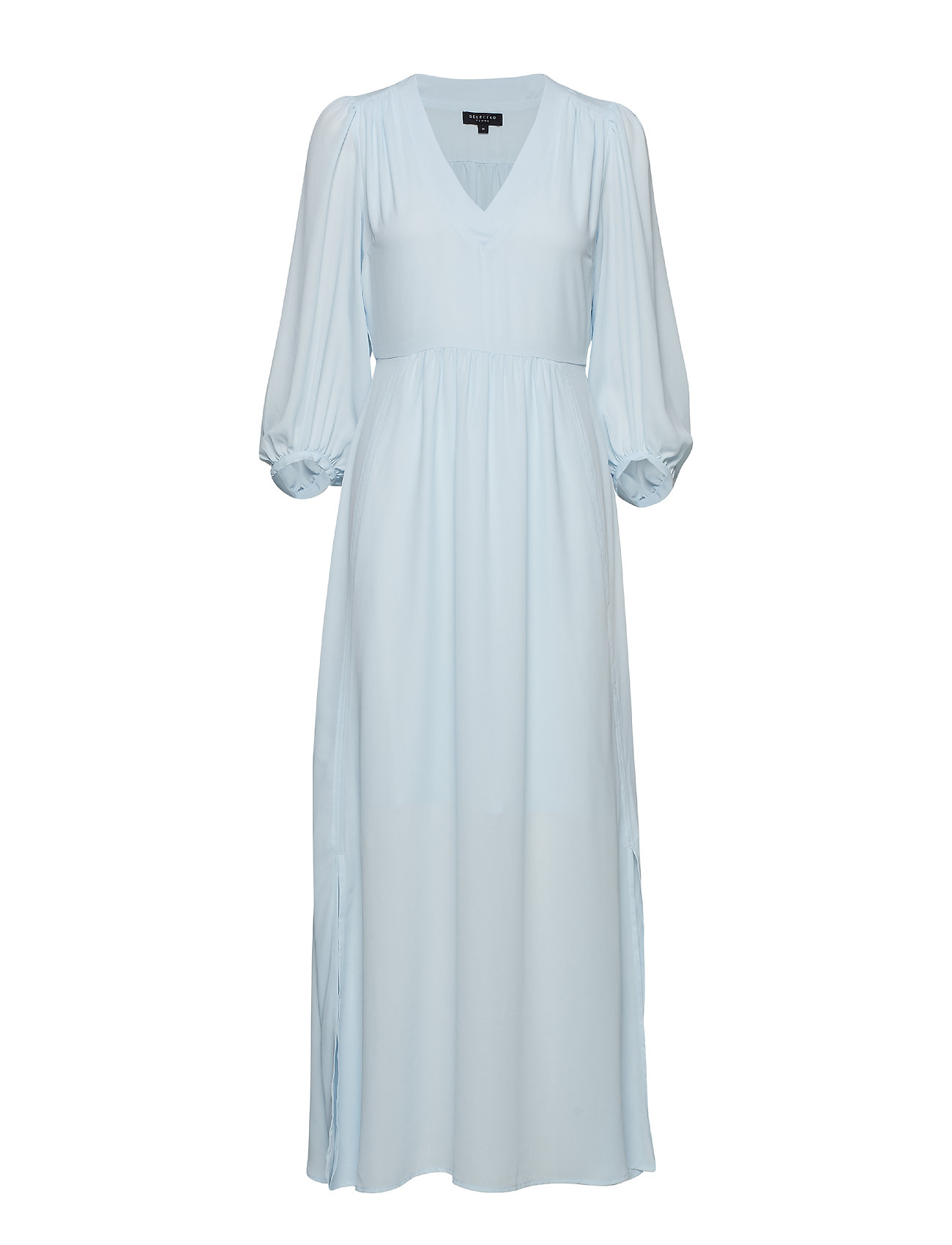 Slfzix 34 Maxi Dress B Galajurk Blauw Selected Femme selected femme kopen in de aanbieding