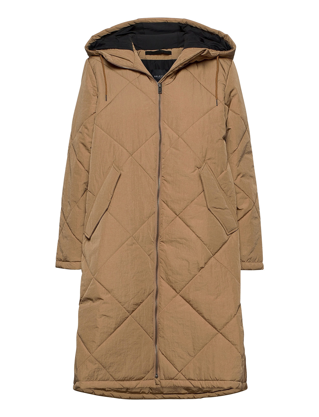 Selected Femme Slfmaran Padded Coat (Tigers Eye), kr | Stort udvalg af designer mærker | Booztlet.com