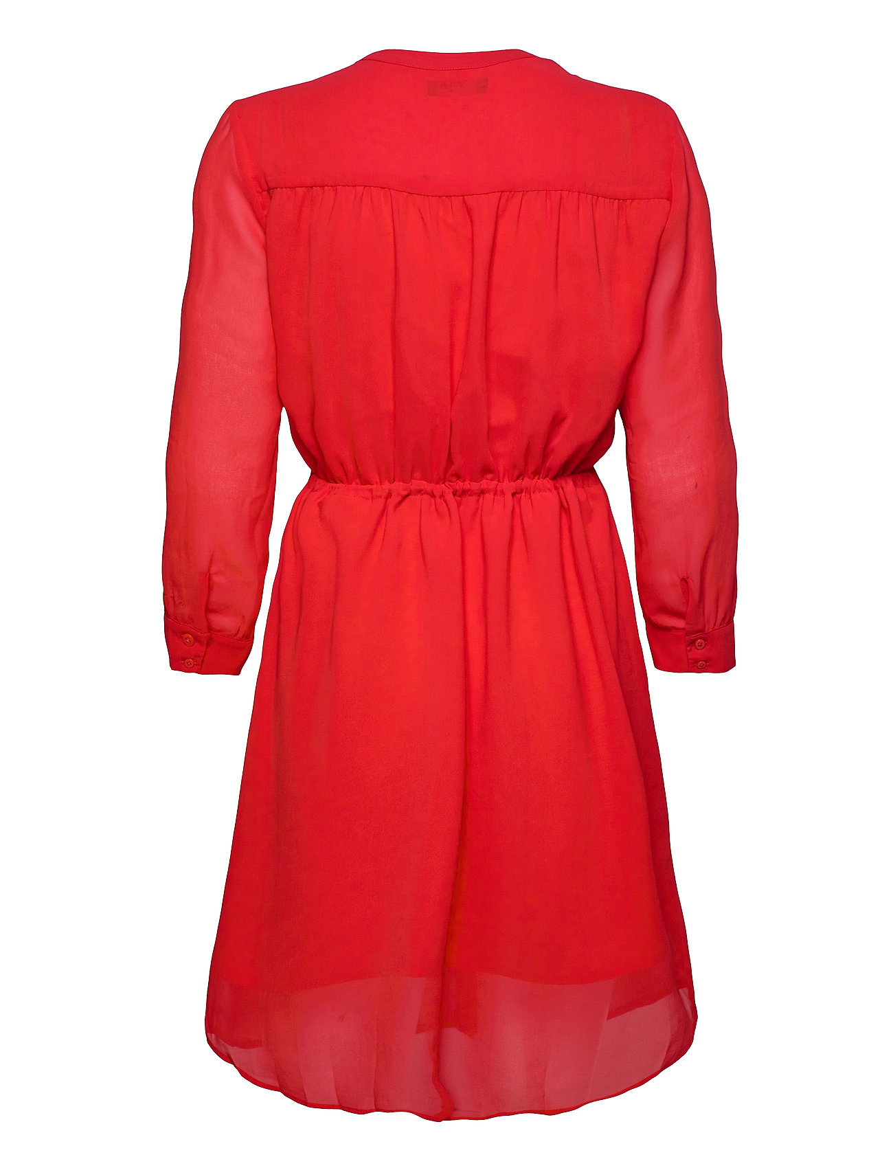 statisk Seaboard svinge Rød Selected Femme Slfshelly-Damina 7/8 Dress Ex Kort Kjole Rød Selected  Femme korte kjoler for dame - Pashion.dk