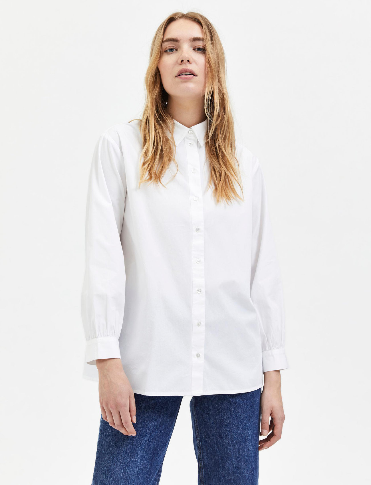Selected Femme Slfreka Ls Shirt B - Long-sleeved - Boozt.com