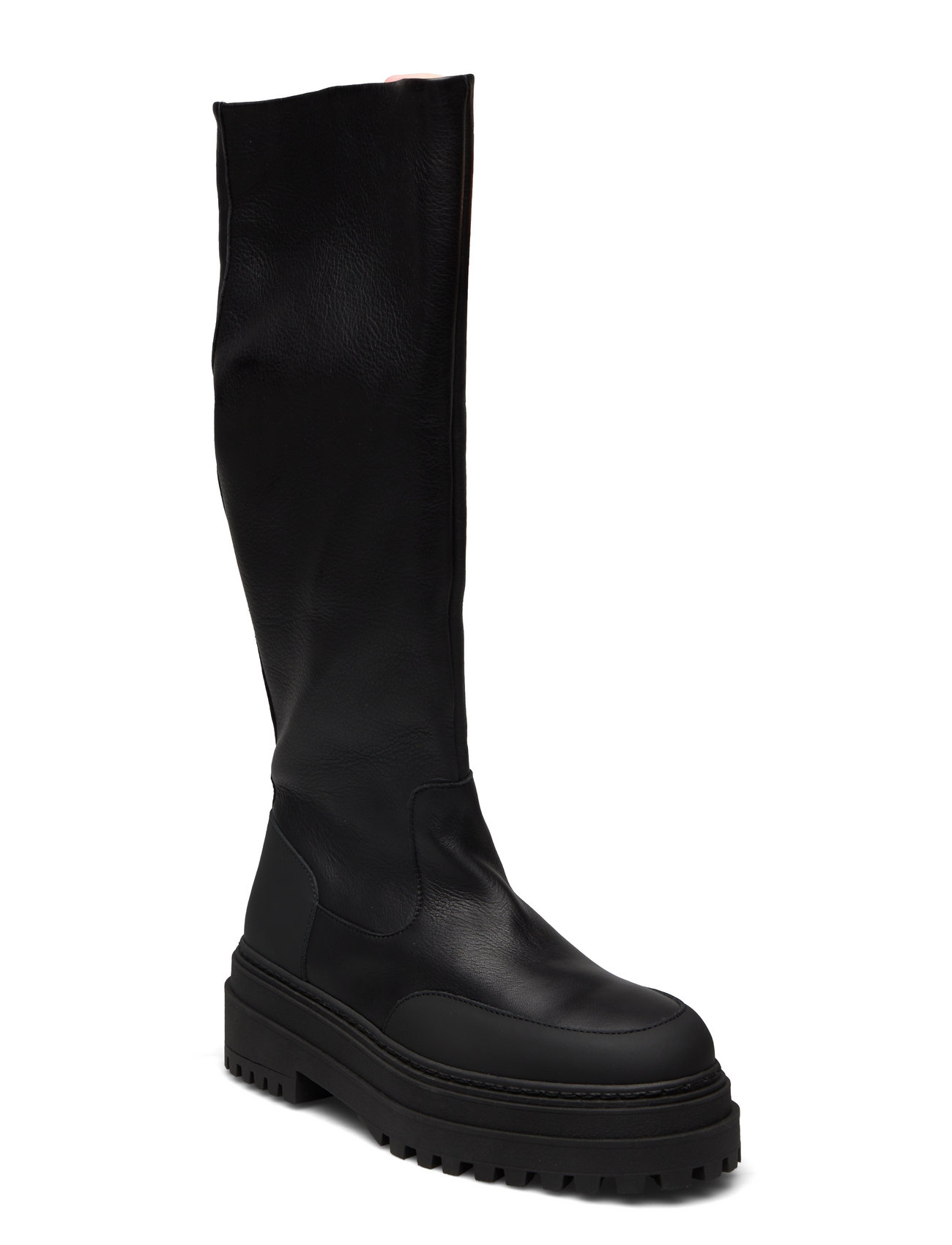 Selected Femme Slfasta New High Shafted Leather Boot B - Langskaftede ...