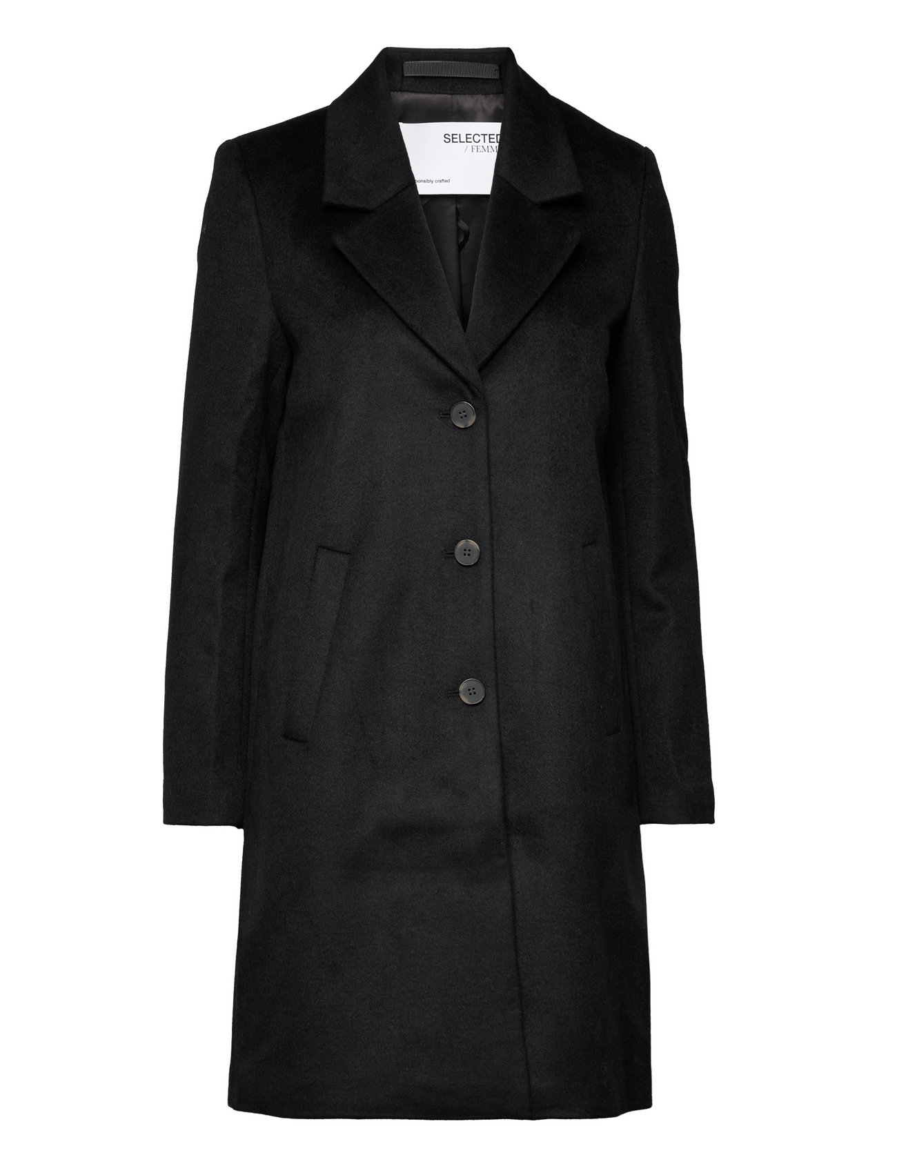 Selected Femme Slfmette Wool Coat - 486 kr. Køb fra Selected online på Boozt.com. Hurtig levering & nem retur