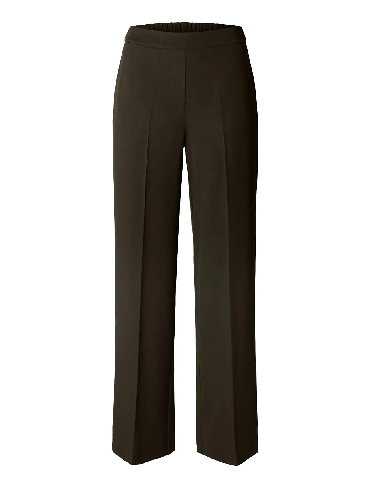 SELECTED Slfemma-Tara Mw Wide Hose Noos Braun - 42 - Damen