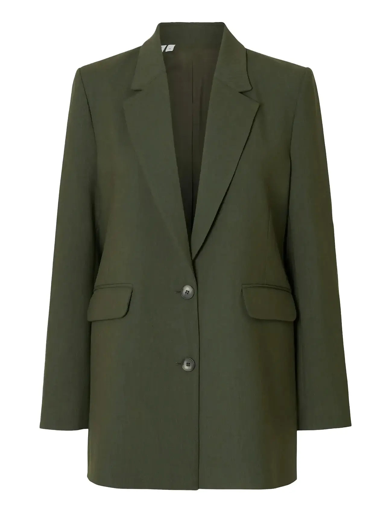 SELECTED Slwrita Ls Relaxed Blazer Mel Noos Khaki - 38 - Damen