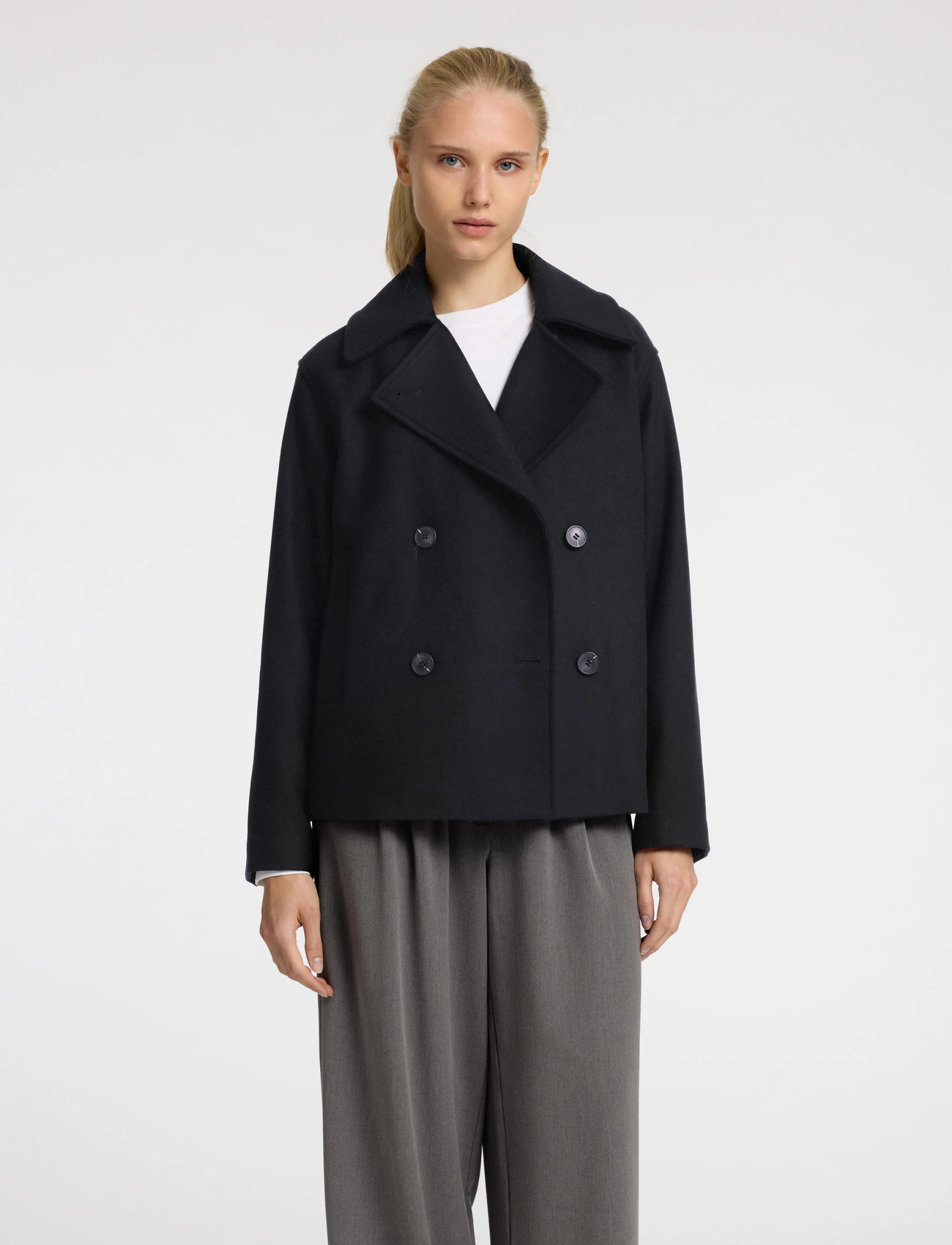 Selected Slfalma Short Wool Jacket Noos - 149.99 €. Buy Wool