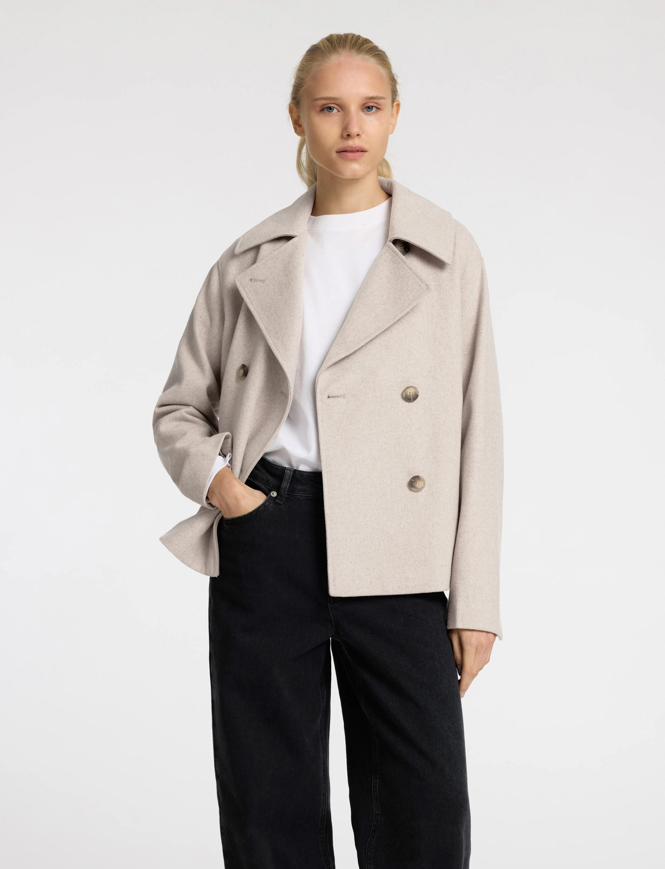 ジャケット・アウター Lausanne Wool Short Coat Selected Slfalma Short Wool Jacket Noos - 149.99 €. Buy Wool