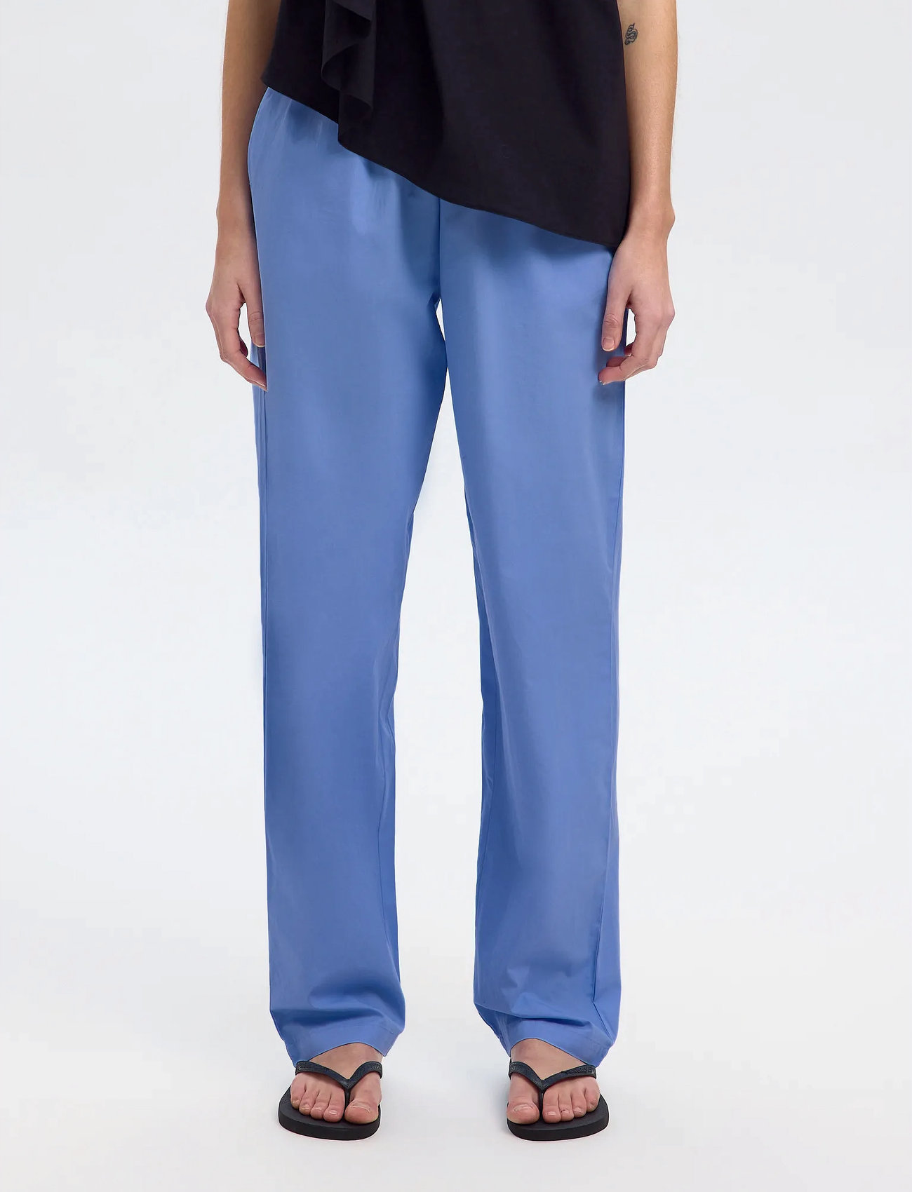 Selected Slfblair Hw Pant B, 34, Blue, Bukser > Lige Ben, Dame
