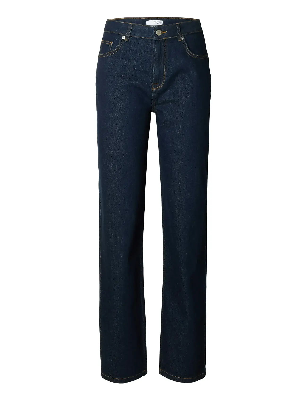 SELECTED Slfalice Mw Straight Moon Blau Jeans Blau - 26x32 - Damen