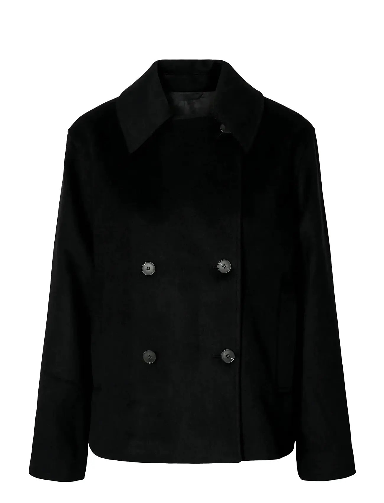 SELECTED Slfalma Wolle Blend Jacke Noos Schwarz - 36 - Damen