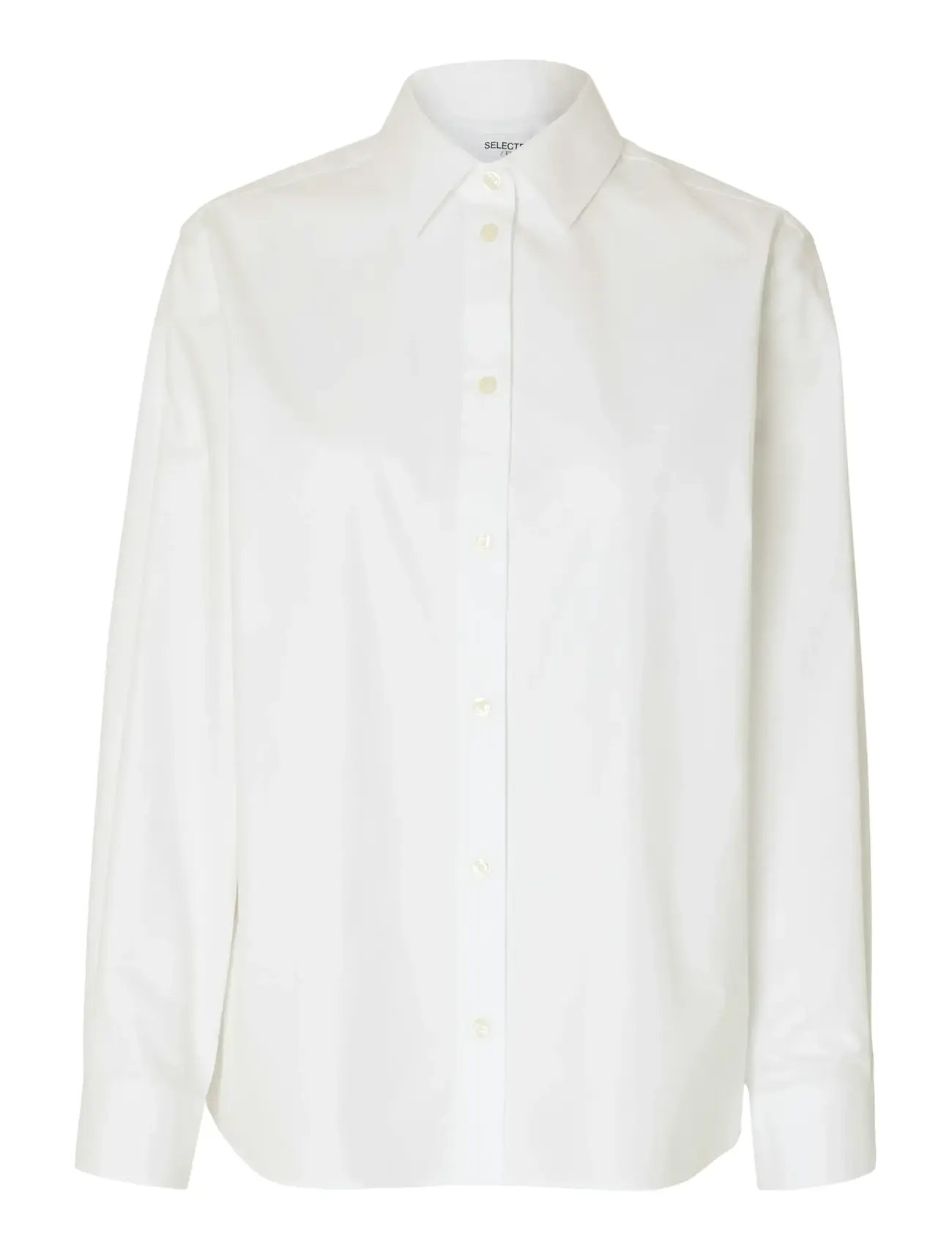 SELECTED Slfester Ls Relaxed Shirt Noos Weiß - 34 - Damen