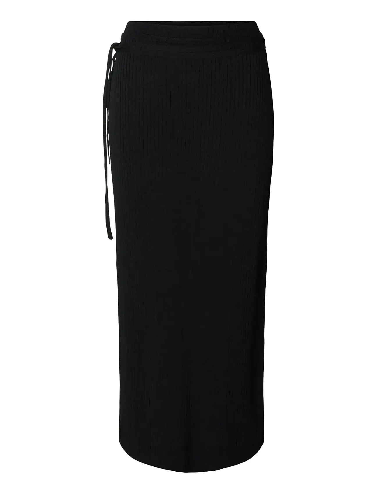 SELECTED Slfcarly Mw Knit Ankle Rock Schwarz - S - Damen