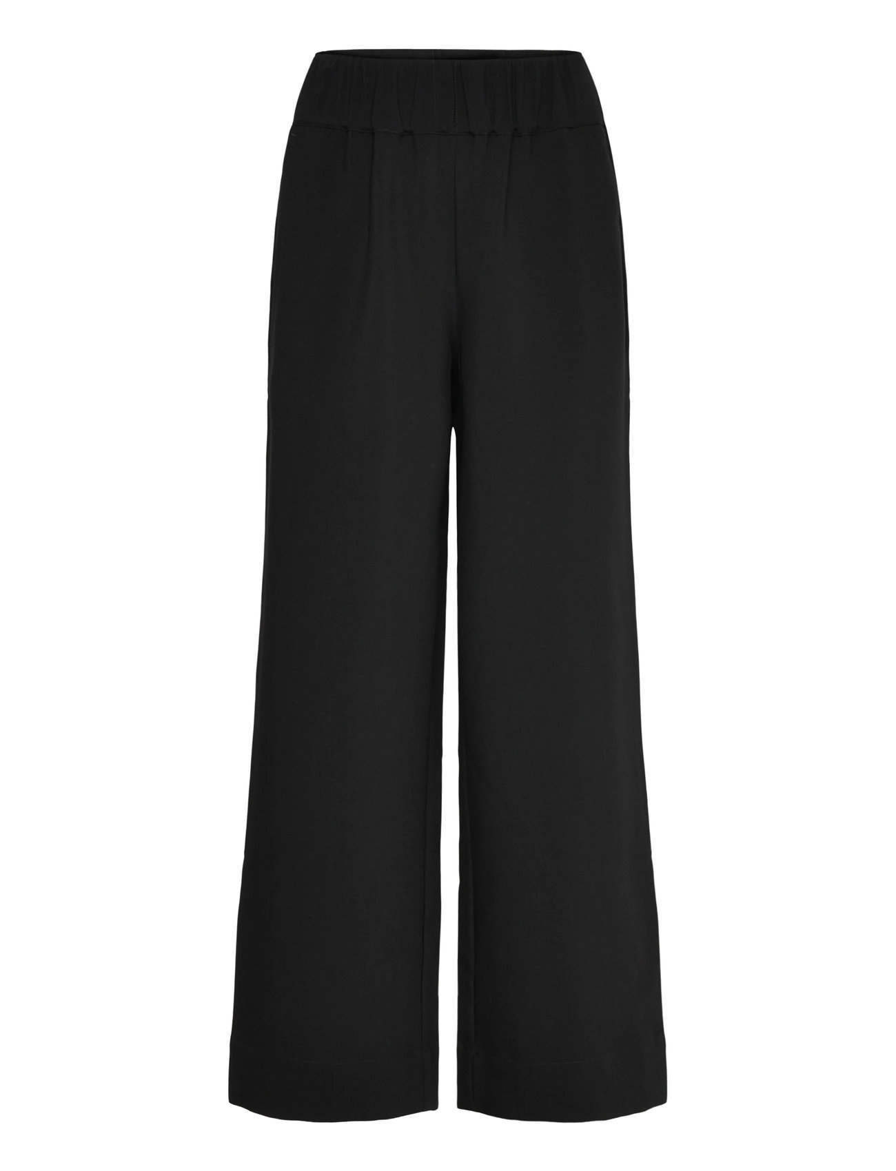 Selected Slfpatricia Mw Wide Pant B, 42, Black, Bukser > Brede Ben, Dame