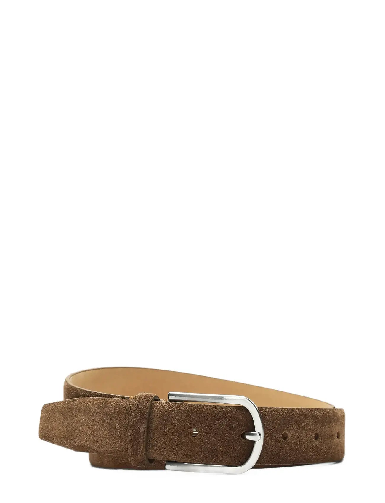 Selected Slwiona Suede Belt, 75, Brown, Belts > Casual Belt, Dame