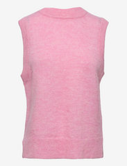 Selected Femme - SLFLULU KNIT VEST  O-NECK - down- & padded jackets - prism pink - 1