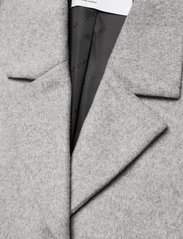 Selected Femme - SLFSASJA WOOL COAT BOOZT B - winter coats - light grey melange - 2
