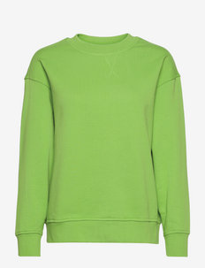 SLFSTASIE LS SWEAT  S - sweatshirts & hættetrøjer - greenery