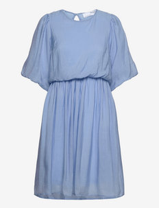 SLFSULINA 2/4HORT DRESS M - summer dresses - blue bell