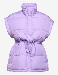 SLFBIANCA PUFFER VEST - down- & padded jackets - violet tulip