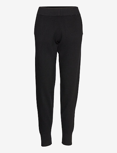SLFBRINLEY MW KNIT PANT B - spodnie dresowe - black