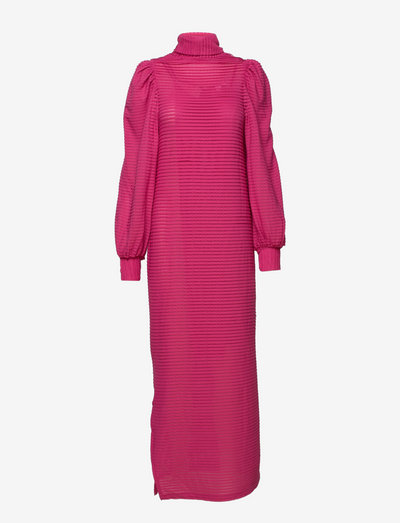 SLFLEVY LS ANKLE LACE DRESS G - sommerkjoler - pink yarrow