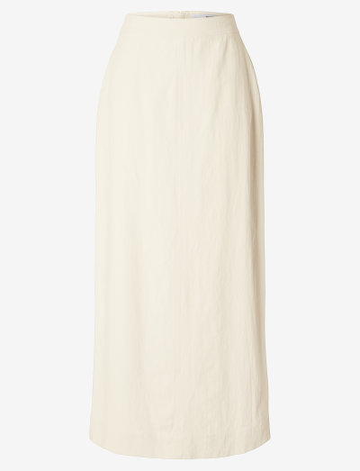 SLFILUNA HW ANKLE SLIT SKIRT B