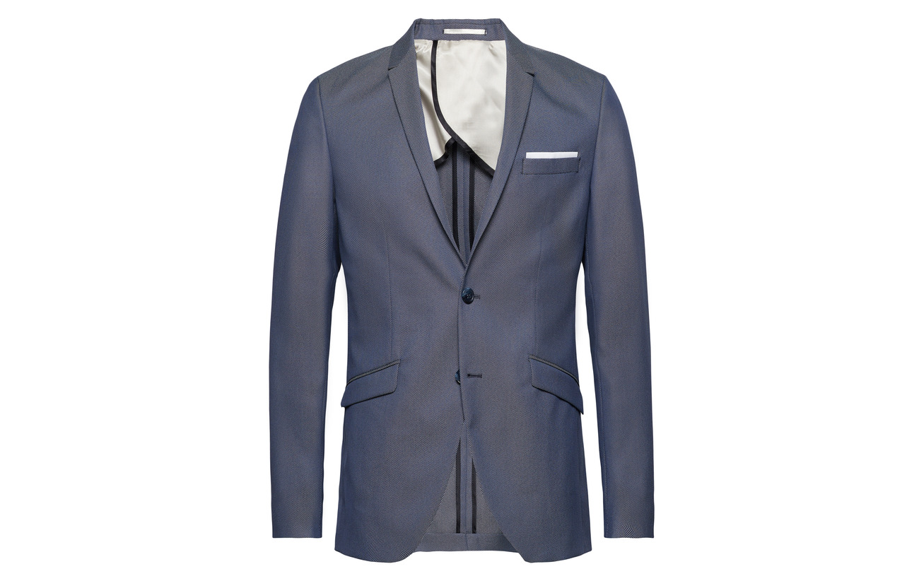Noos Blazer Struct Selected M Shdone Blue Homme Melange Medium maze w0qnnfAxC6