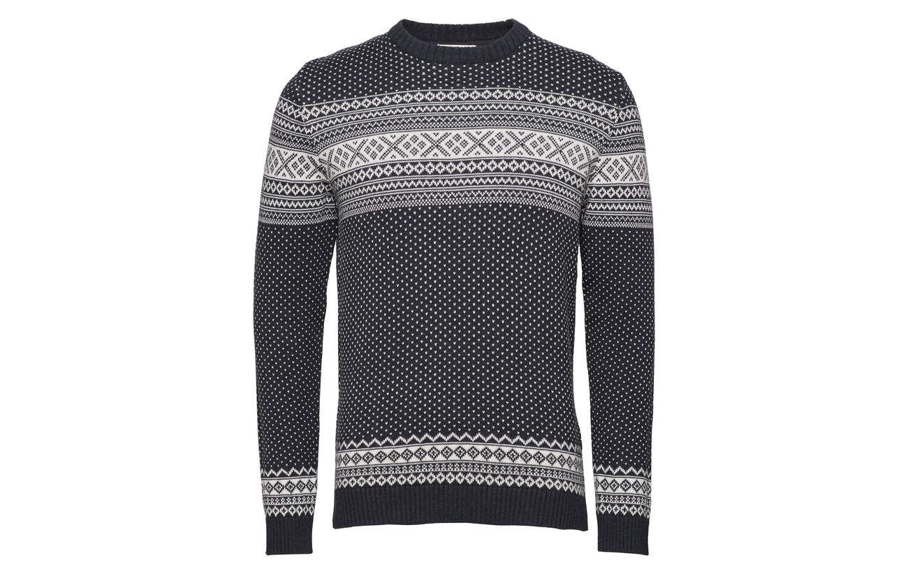Selected Ex Dark W Neck Sapphire Homme Crew Slhflake r6Xwpv8qn6