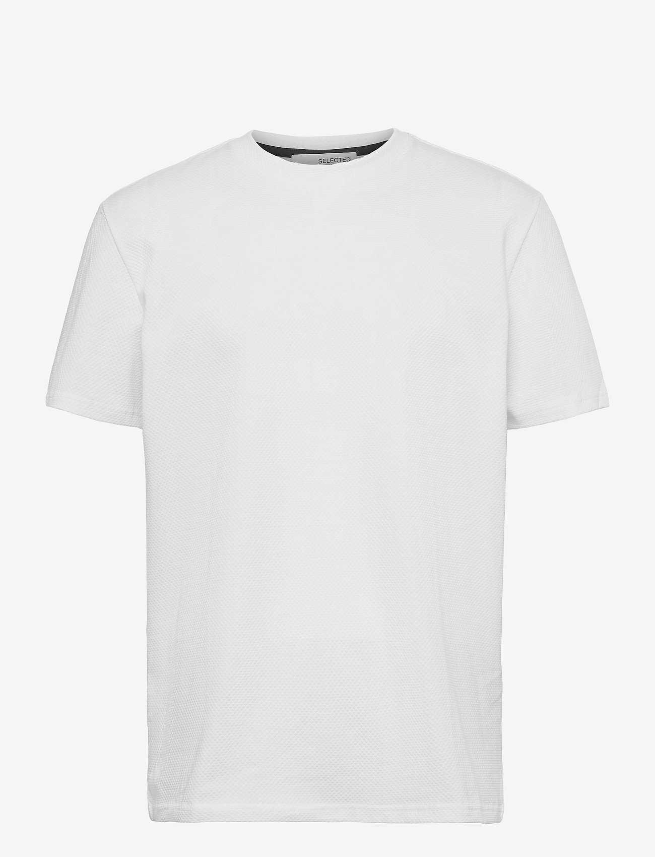 Slhrelaxwaffle Ss O-neck Tee G (Bright White) (22.49 €) - Selected Homme -  | Boozt.com