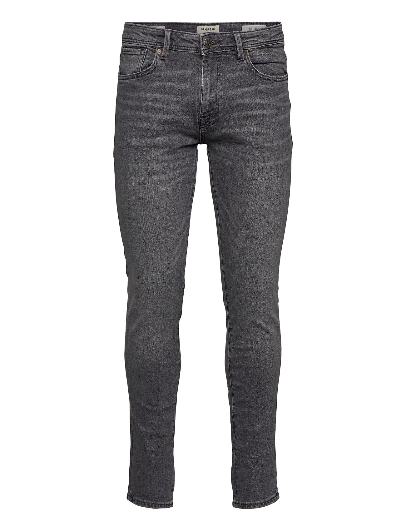 Selected Homme Slhslim-leon 3035 Mid.grey St Jns J - Slim jeans | Boozt.com