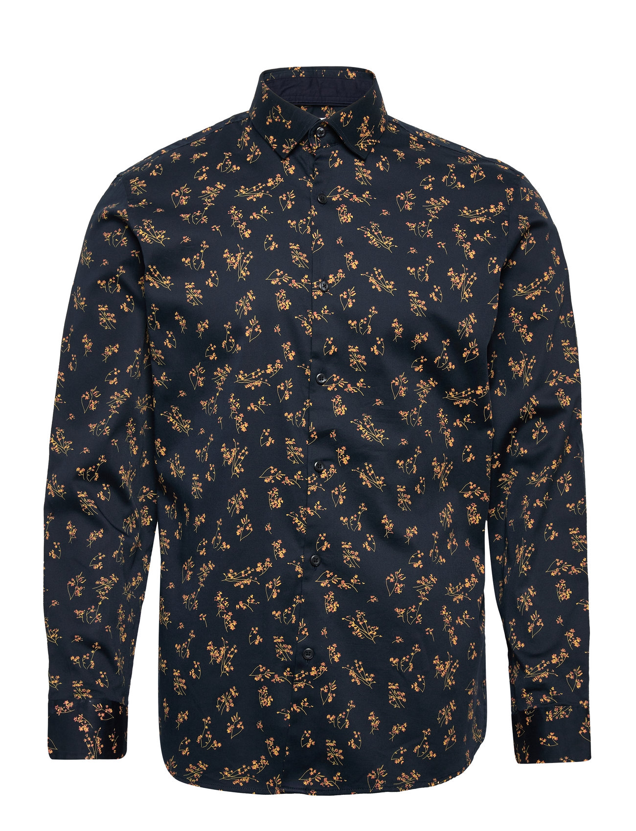 Slhslimflex-Park Shirt Ls B Skjorta Casual Multi/mönstrad Selected Homme