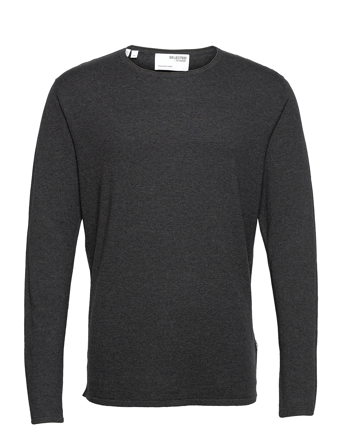 Slhrome Ls Knit Crew Neck Noos Black Selected Homme 104179