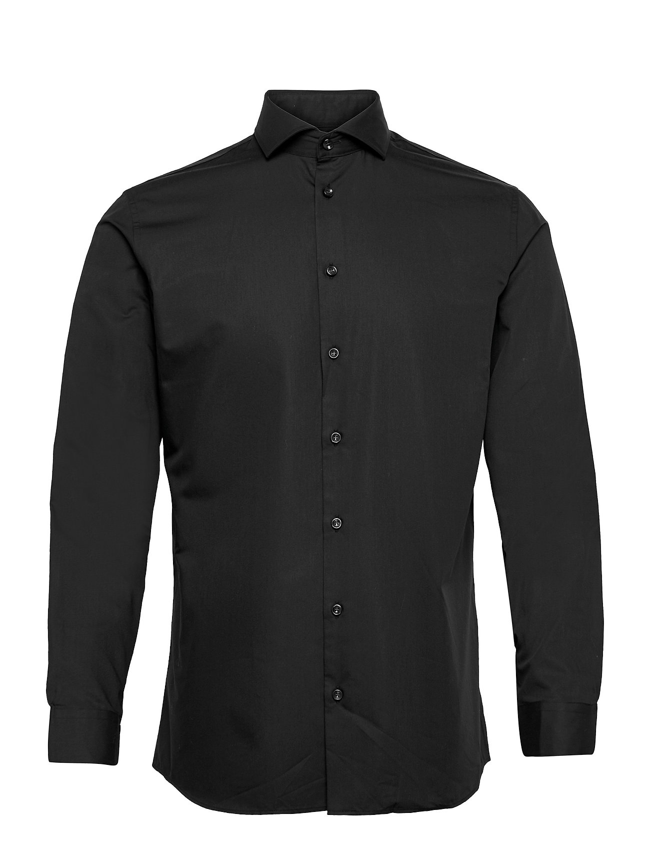 SELECTED HOMME BLACK Slhslimethan Shirt LS Cut Away B Noos Camisa para Hombre