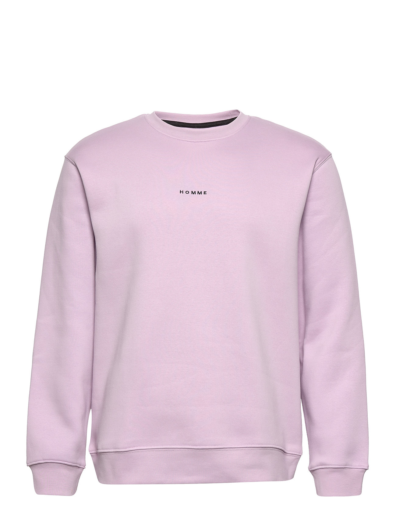 Slhreghankie Sweat Crew Neck Ex Sweat-shirt Tröja Lila Selected Homme