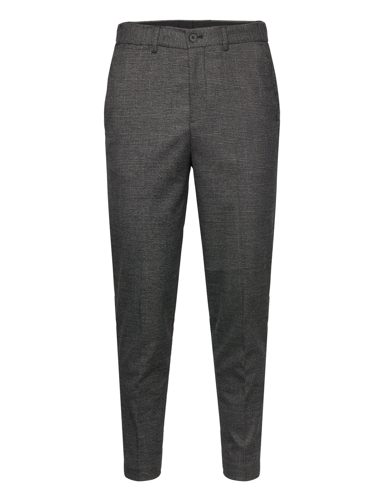 Slhslimtape-Marlow Mix Pant B Bottoms Trousers Formal Grey Selected Homme