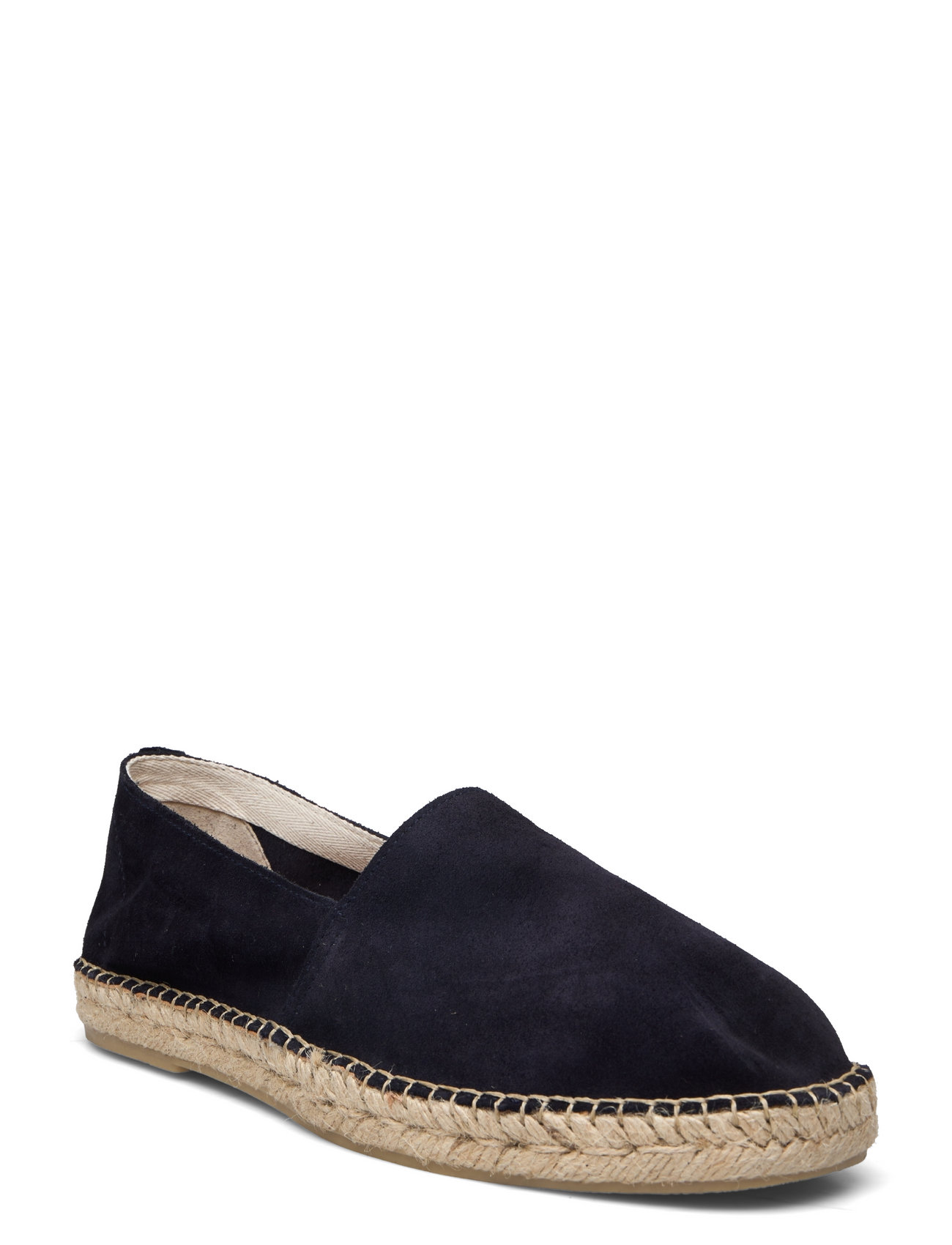 Slhajo New Suede Espadrilles B Espadriller Sko Navy Selected Homme