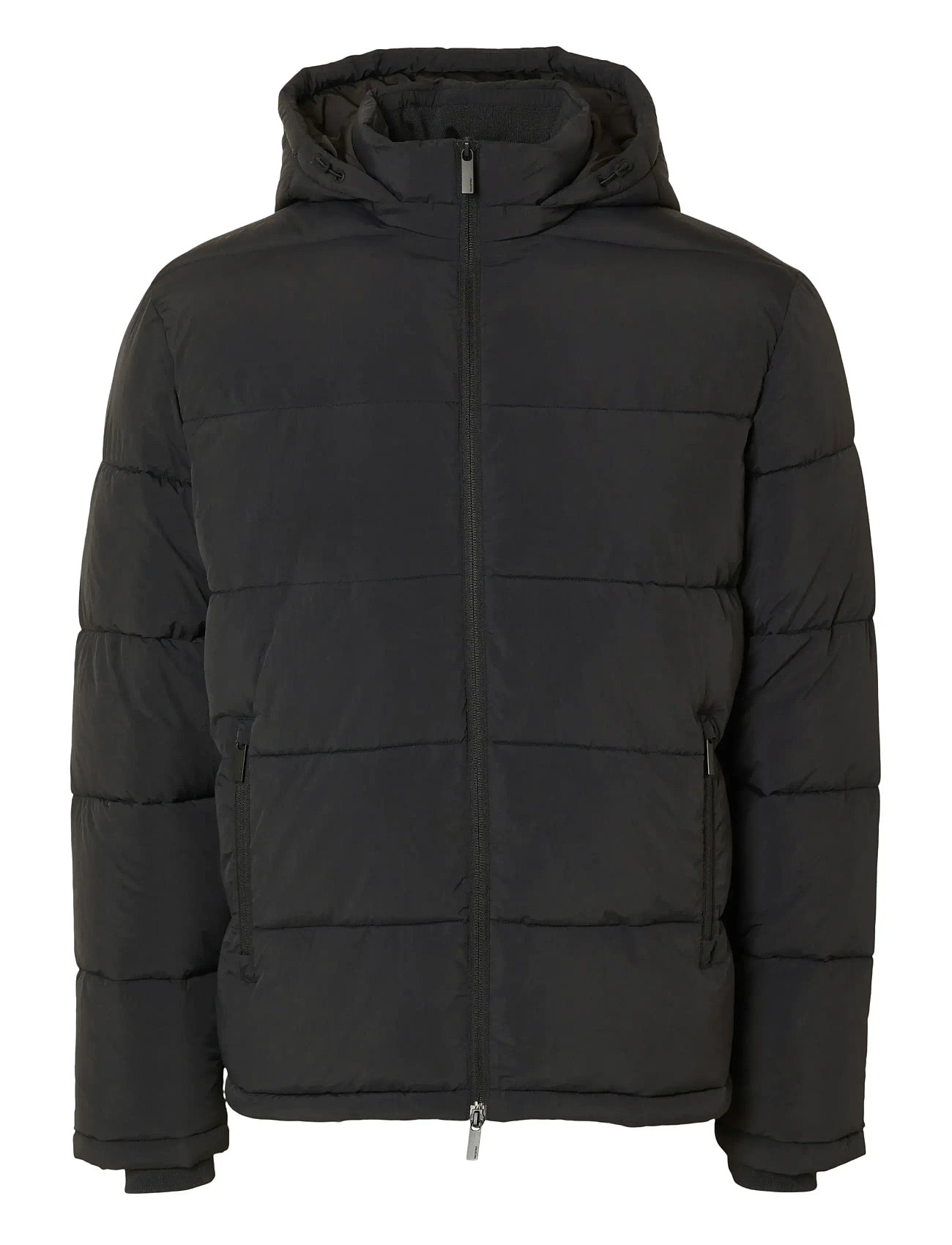 Slhcooper Puffer Jkt Noos Fôret Jakke Black Selected Homme
