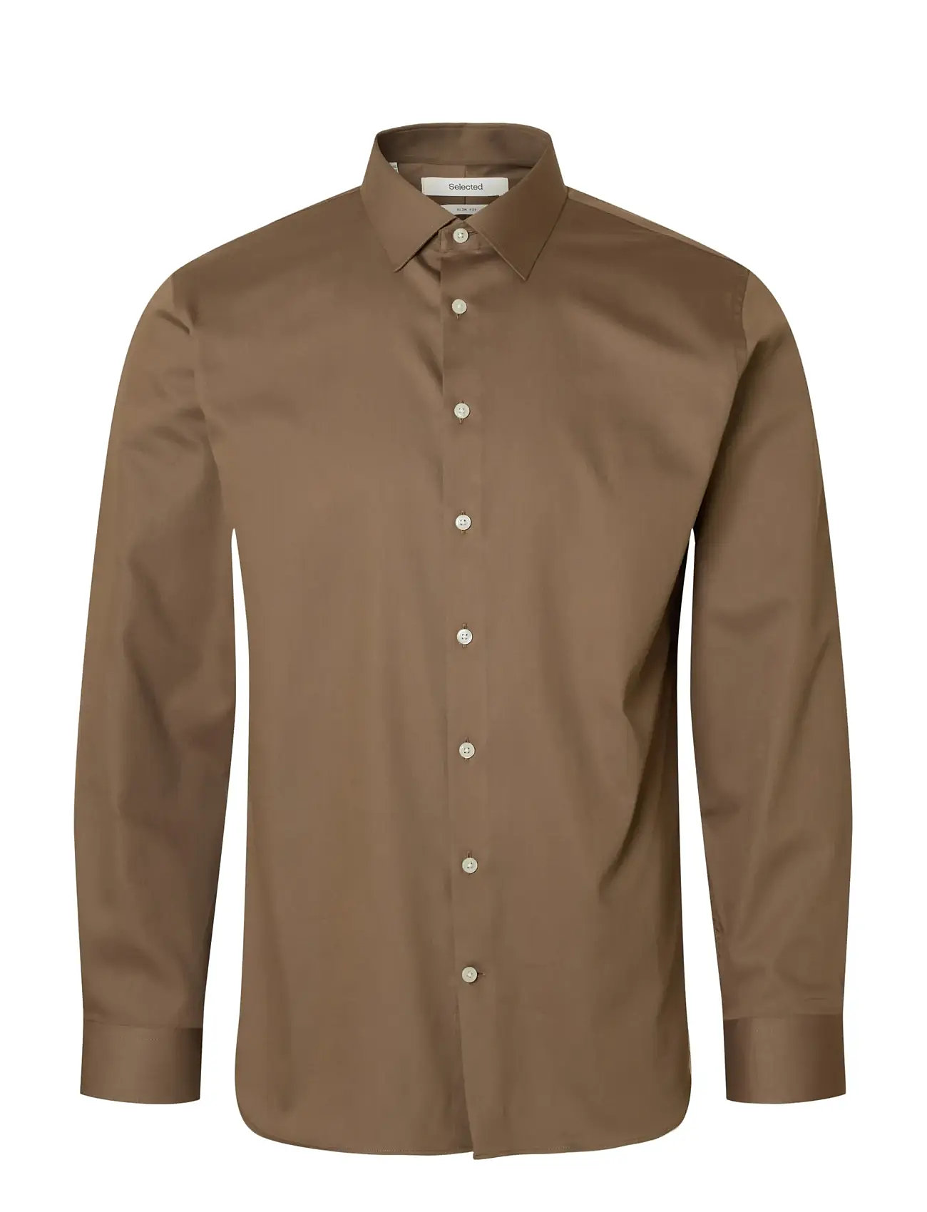 Camicia Selected Homme Slhslimmarcel – Manica Lunga, AOP, Colletto E Taschino – Cotone – Taglio Slim – Uomo - 3