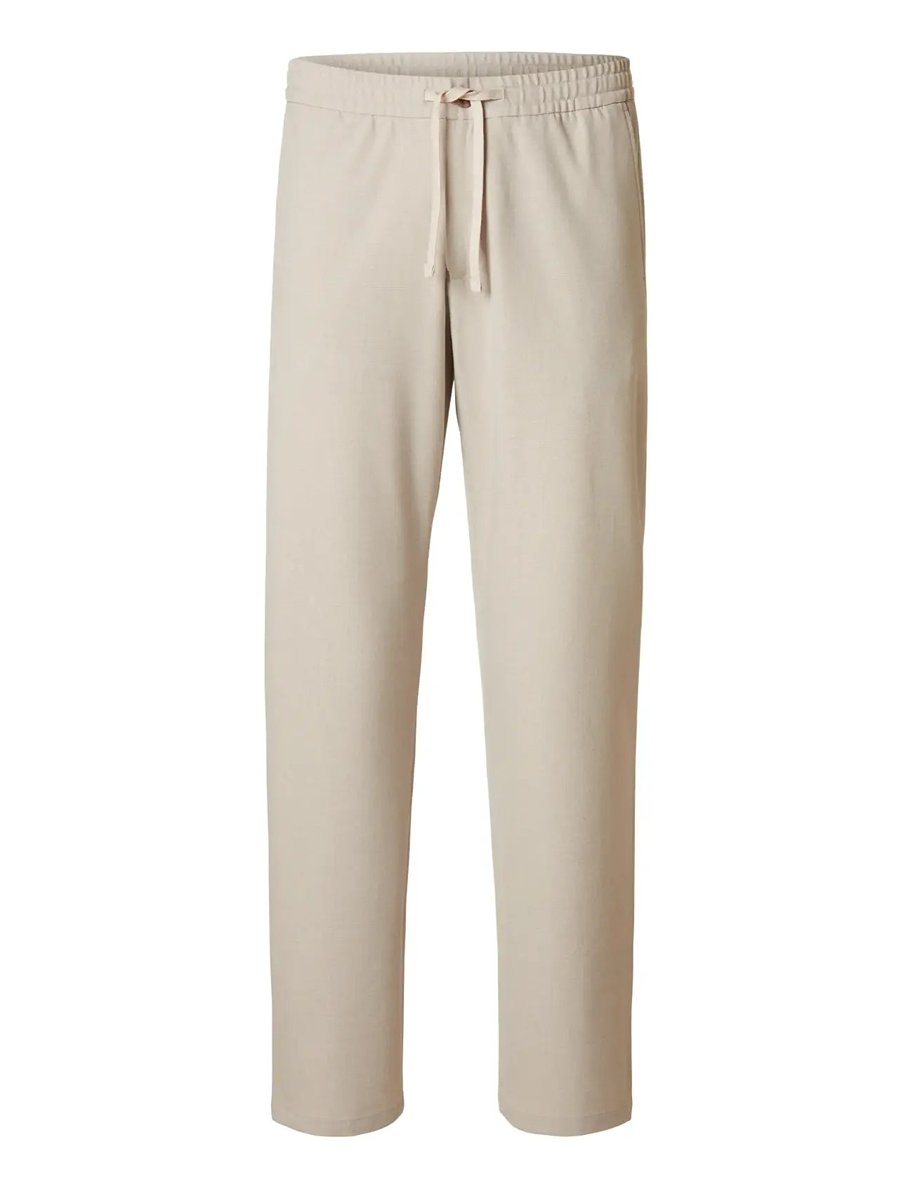 SELECTED Slm196-Straight Robert String Hose Noos Beige - M - Herren