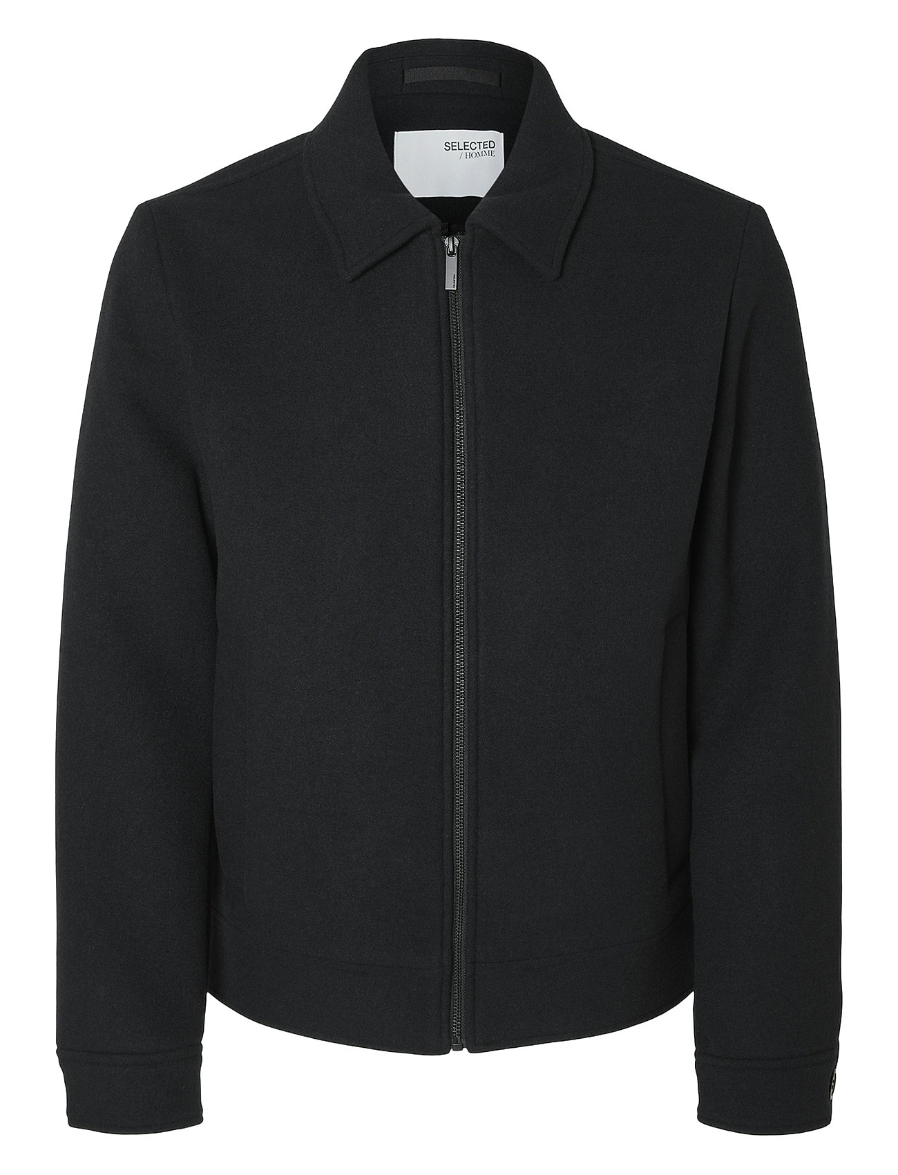 Slhnew Filip Jkt Noos Tynn Jakke Black Selected Homme
