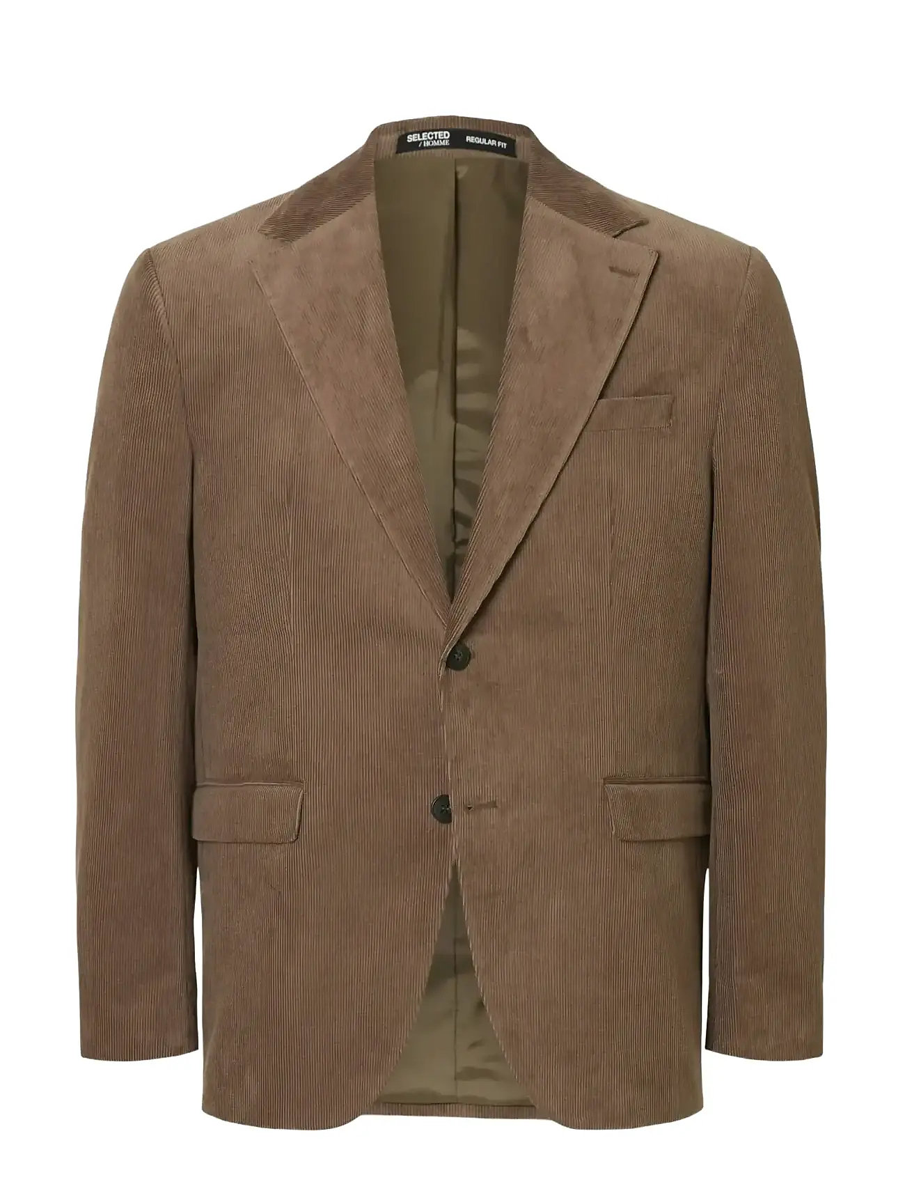 SELECTED Slhreg-Duca Kordsamt Blz Braun - 52 - Herren