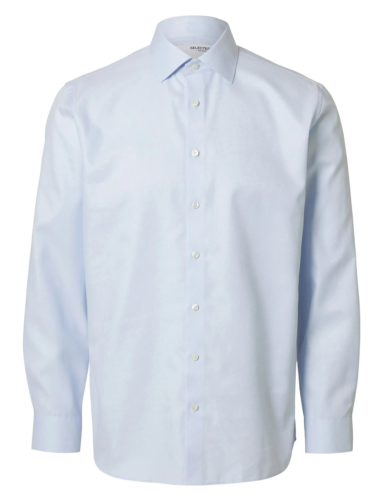 SELECTED Slhslim-Ethan Shirt Ls Spread Noos Blau - M - Herren